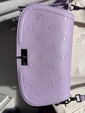 Betsey Johnson skull Leather Crossbody Bag